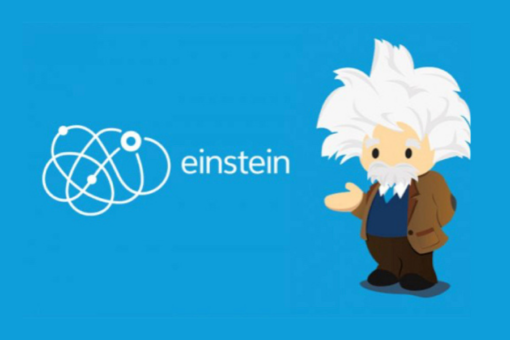 cartoon image of Einstein on blue background