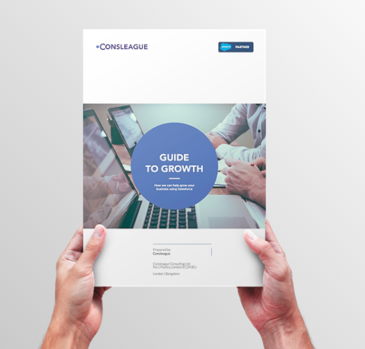 eBook cover - Business Growth Using Salesforce eBook cover - Business Growth Using Salesforce