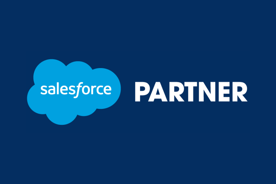 Salesforce logo + the word 'partner'